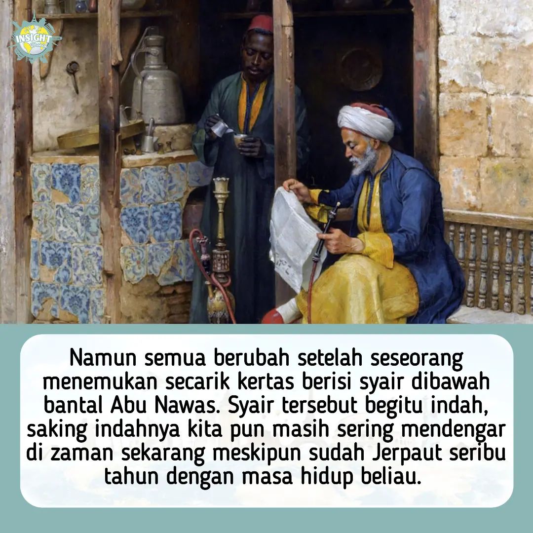 Kisah Akhir.hidup Abu Nawas pujangga Arab yg  jasadnya Hampir tidak diurus krn dianggap sebagai pelaku maksiat.