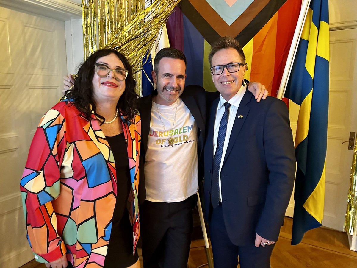 EpplerHattab's tweet photo. @stockholmpride 
המסיבה הכי שווה בעיר https://t.co/3TEaeIlFoT