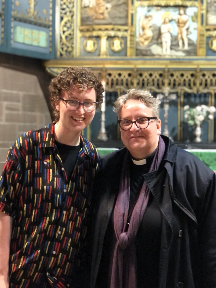 opentablelgbt's tweet photo. SHOUT IT LOUD: 4th and final reflection from Open Hands: Pride at Liverpool Cathedral last Sunday, by Jen Williams, Verger at Liverpool Cathedral &amp; founder of Open Table Sefton: https://t.co/LdTD1d1GHy 
#PrideInLiverpool #FaithfullyLGBT #ShoutItLoud https://t.co/PoDfOwa0fX