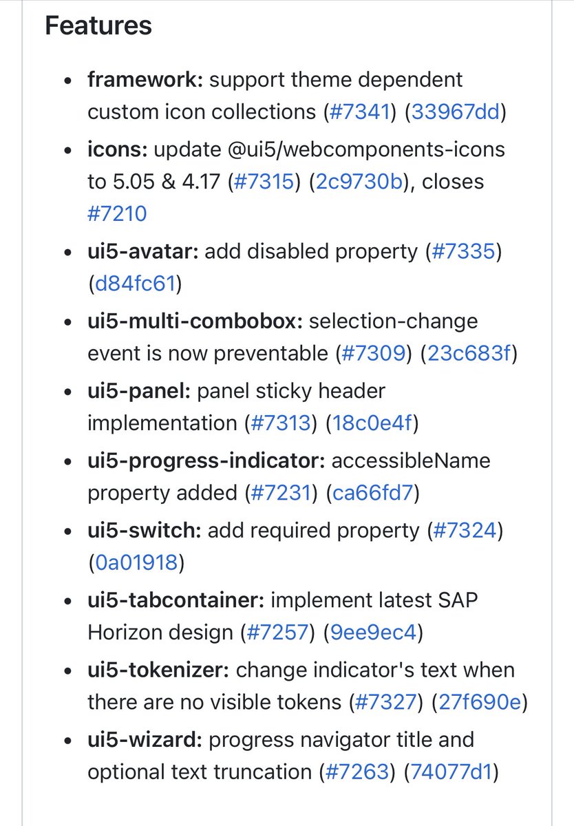 ui5webcomps's tweet image. 🚀 Stable version 1.16.0 is now available! See what’s new: github.com/SAP/ui5-webcom…

➡️ Every start of the month, a new minor version is released, which we consider stable and recommended for consumers.

#UI5 #UI5WebComponents