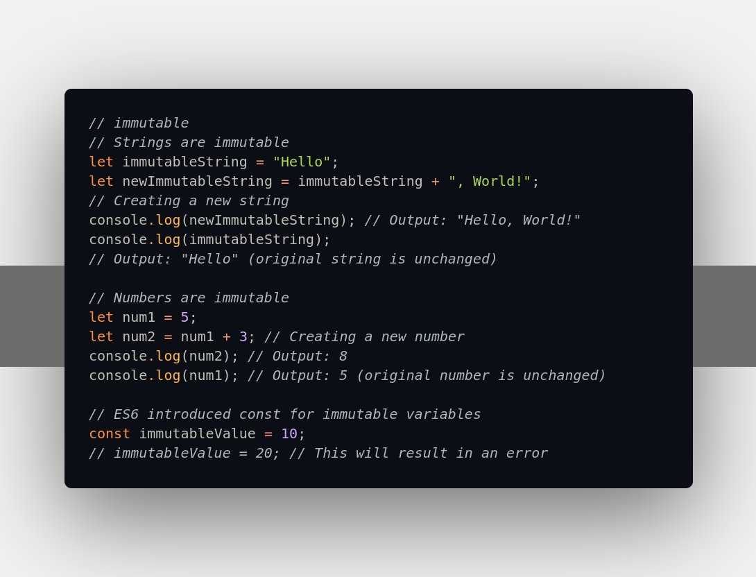 iamtonmoy0's tweet image. mutable and immutable concept  in js .
#js #mutablejs #immutablejs