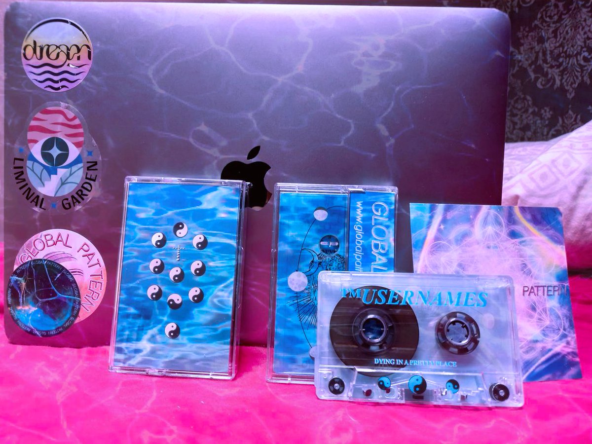 USERNAMESvapor's tweet photo. Stoaked to have recieved my artist copies from @globalpattern , complete with a bunch of goodies. Thank you so much for these wonderful tapes ! ☯️

These #slushwave tapes are still available here:
https://t.co/vGgIjggCGm https://t.co/iVUJuYudQI