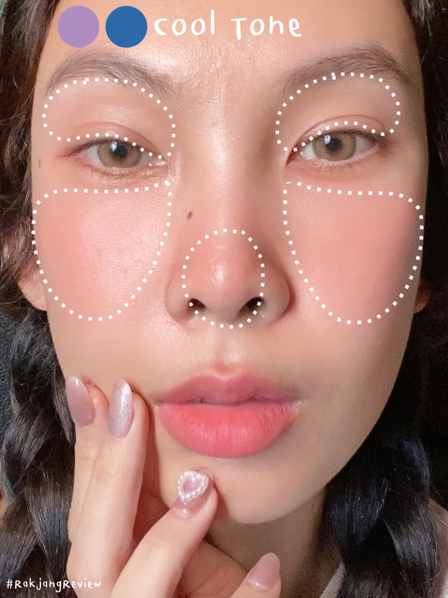 polypeelo's tweet photo. ทริคแต่งหน้า Cool Tone และ Warm Tone แต่งตามที่วง สวยขึ้นไปอีก 3000% ในรูปรักใช้ลิปแต้มเป็นบลัช อายชาโดว์และเป็นลิป 3 in 1 นะ Cool Tone รักใช้ของ 2p Original สี #OMT16 ส่วน Warm Tone สี #OMT17 สีนางเกลี่ยง่าย แมทกันทั้งหน้าคือสวยจึ้งมั๊ก https://t.co/ERu6uCq8Ql