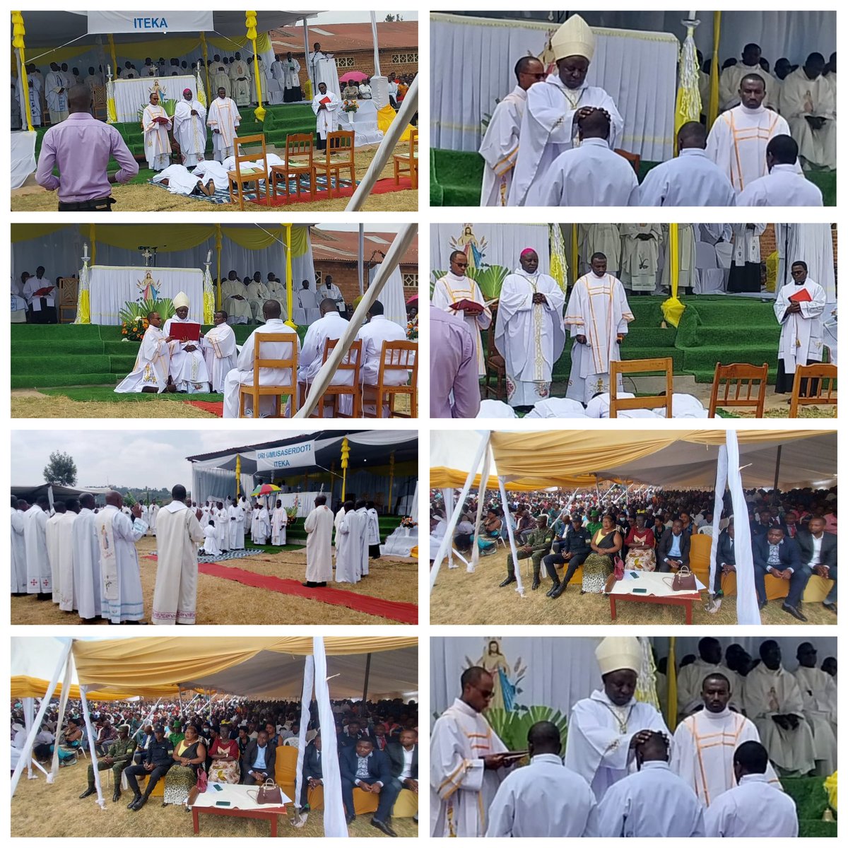 Birikuba#Muri Paroisse ya Mushishiro hari kuba Umuhango wo gutanga ubusaseridoti mugitambo cya Misa kiyobowe na Nyir'Icyubahiro Musenyeri Barthazar Ntivuguruzwa, Umushumba wa Diyosezi ya Kabgayi,Ibirori byitabiriwe na Mme Kayitare Jacqueline,Umuyobozi w'Akarere ka Muhanga.