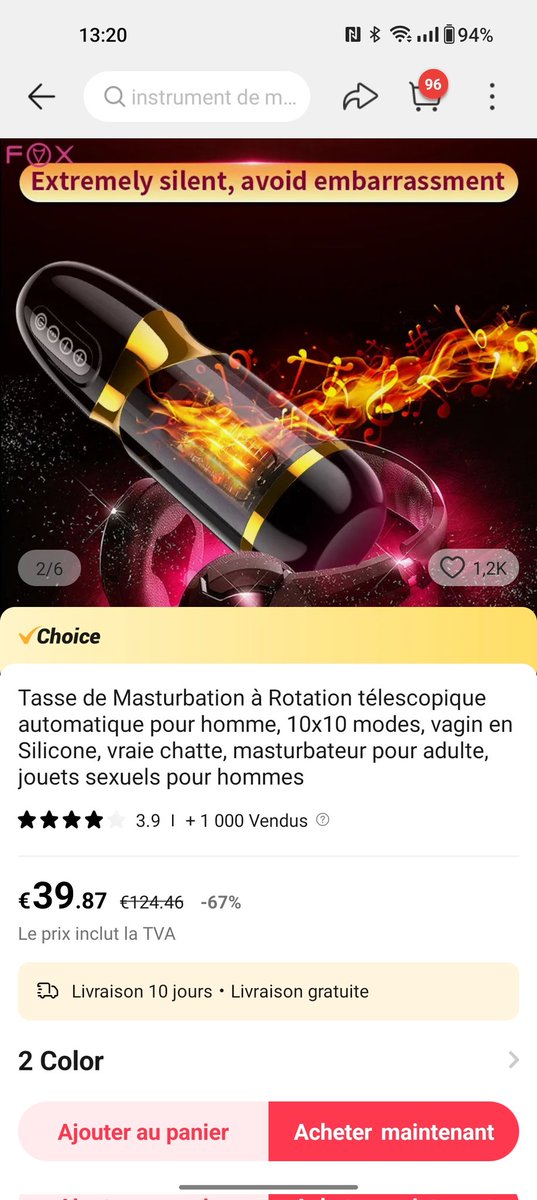 ritalbel's tweet photo. @justin_tery @hotmartin25 Waouw more than 150 usd and on Aliexpress only 36€ ahhahah https://t.co/Ds8953rxrj