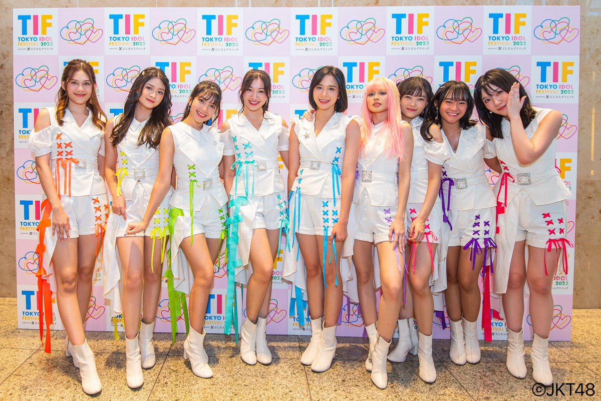 officialJKT48's tweet photo. #TIF2023 でのJKT48をご覧いただきありがとうございました!日本の皆さんをジャカルタにお待ちしております！

Thank you for watching JKT48 at #TIF2023! we wish to see you again in Jakarta soon! https://t.co/8B4E3Ci8w4