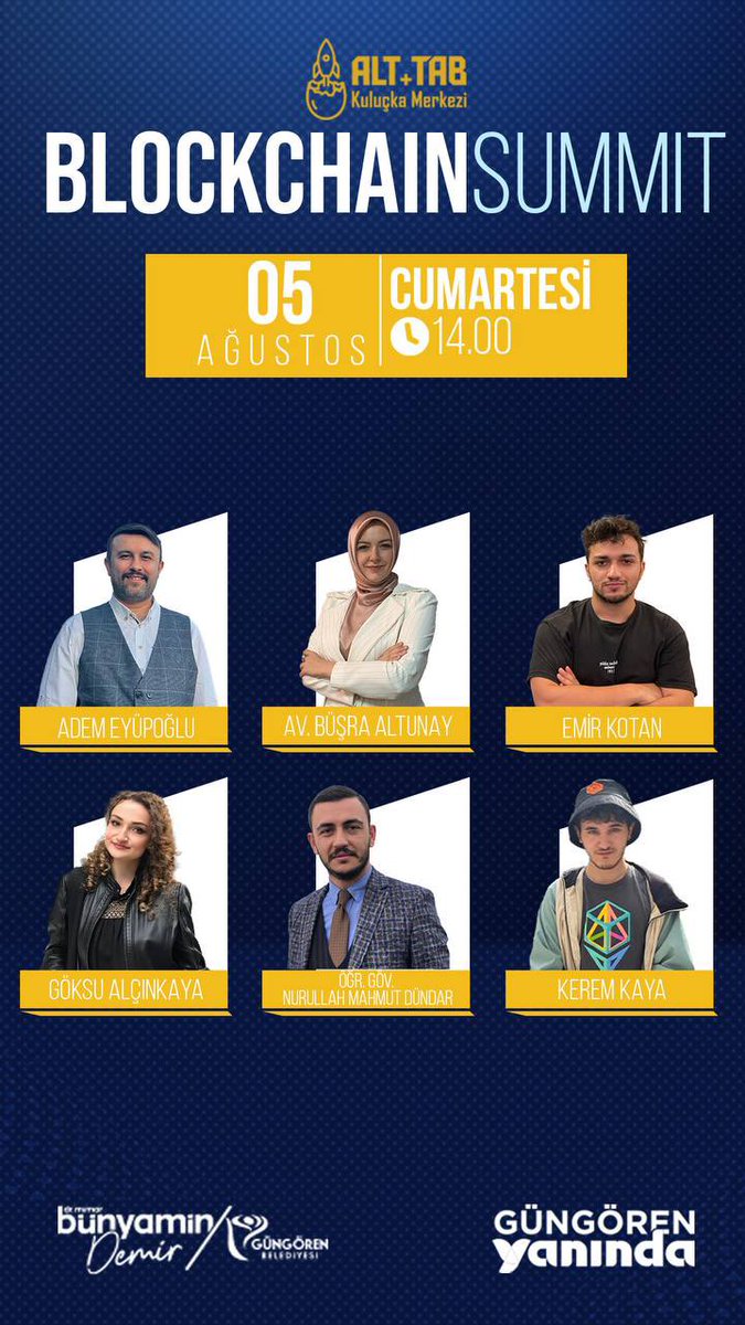 busraaltunay's tweet photo. AltTab Kuluçka Merkezi’nin düzenlediği BlockchainSummit etkinliği birazdan başlıyor. Gençler bir harika. @Gungorenbld çok güzel bir yol açmış, belediye çatısı altında harika bir çalışma ortamı. Çok değerli hocalarımız ve konuşmacılarımızla program başlıyor. https://t.co/FltXxQbNwK