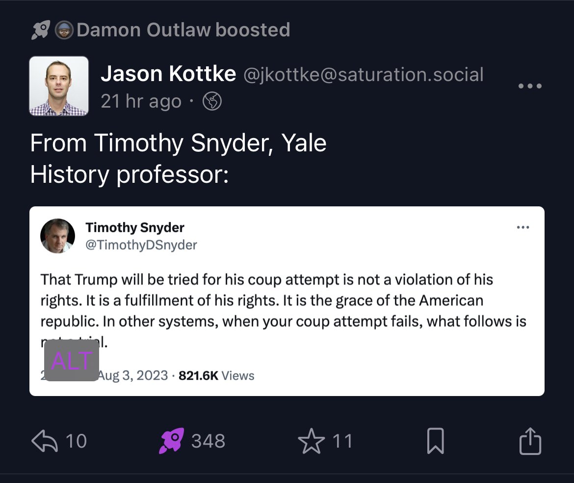 CultureJournal's tweet photo. @TimothyDSnyder , we really would like you to (also) come to #Mastodon &amp; the #fediverse - I’m sure, you will find a very welcoming audience over there ! https://t.co/I7eMGdrfe5
