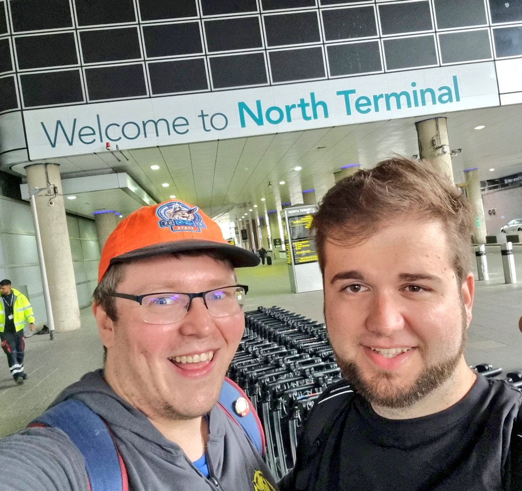 StephenLKent's tweet photo. ✈️✈️ #ladsontour!
Thrilled to be finally visiting the birthplace of Pikachu. Not as hyped about the 16+ hours of travel time! 🤣🤣
#PlayPokemon #JapanBound https://t.co/XC3RKjRW5b