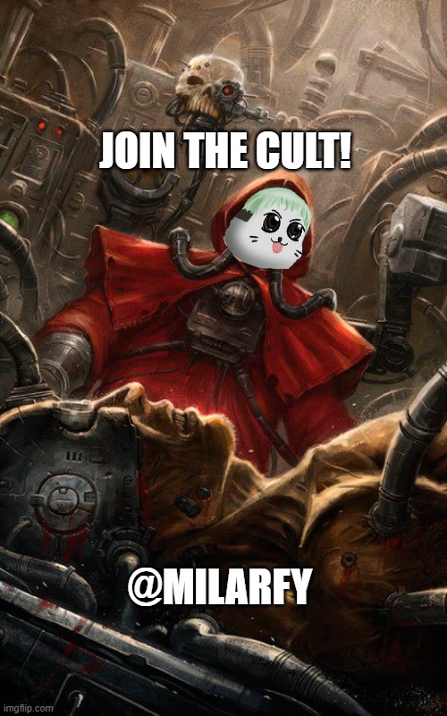 Have you joined the cult yet?

#JOINTHECULT