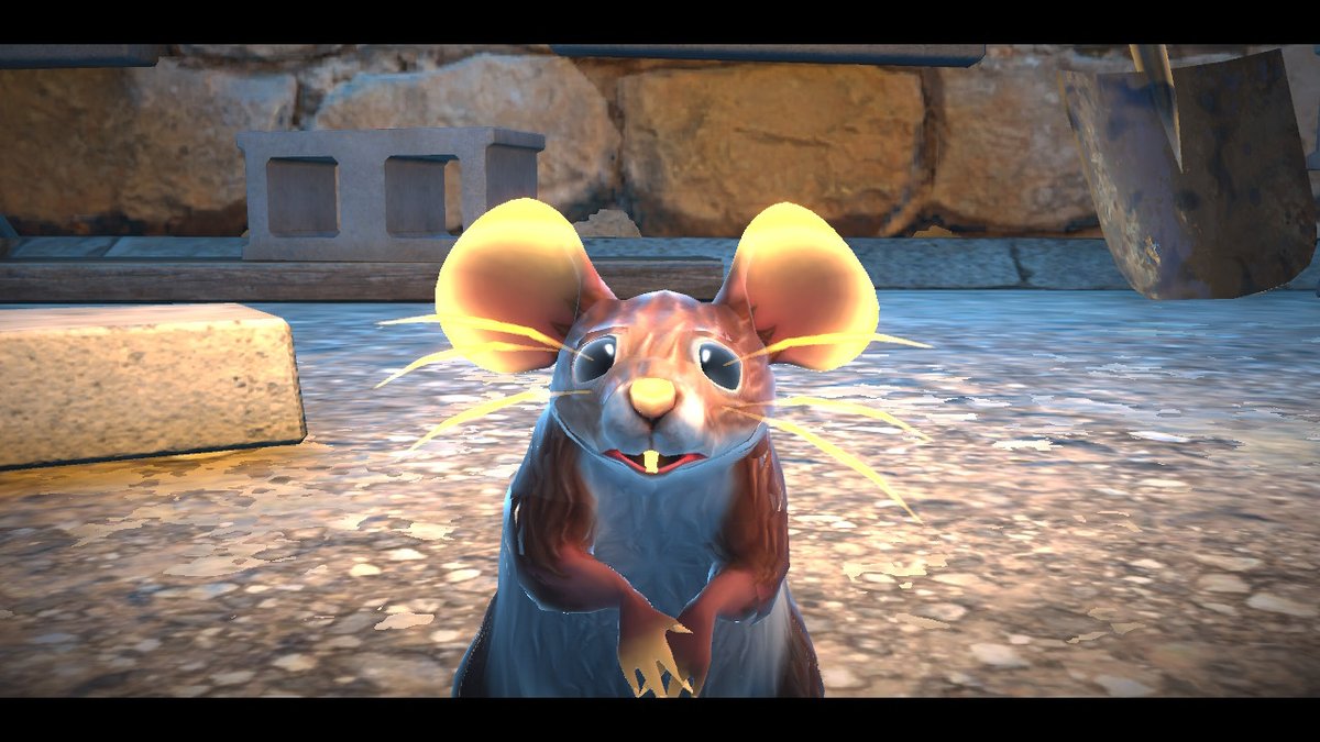 lilica_dq10's tweet photo. ネズミ好きの間で話題になっていたネズゲーを始めました。
Xボタンを押すと鳴くので、永遠に鳴かせながら夜の街を走り回っています。
#TSATM #TheSpiritAndTheMouse #精霊とネズミのおはなし #NintendoSwitch https://t.co/Tw1FNwo1tp