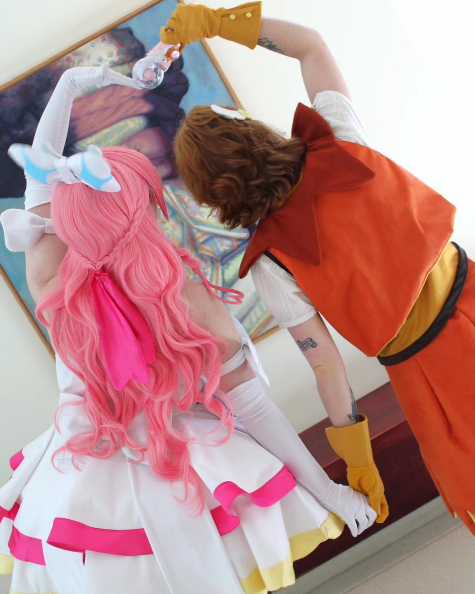 🌈 Cure Prism and Cure Wing! 🌈

I love these photos from Animaritime that our friend @natureclerics
took 🥺💓💖 they look so cute!!! 🥰 I've got a bunch of Cure Prism content to share and eventually some drag content to  from Pride this summer 🌸🌈🩷

#HirogaruSky #PrettyCure