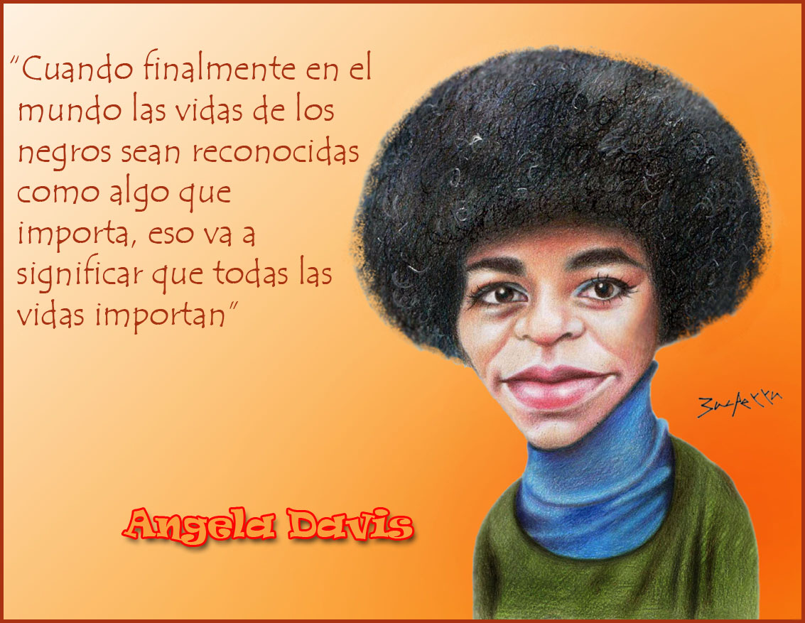 #AngelaYvonneDavis  #MujeresRazayClase