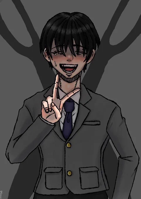 #スマホと指で絵は描ける 一時期描けてたときのやつ、、、 今は描けません!!