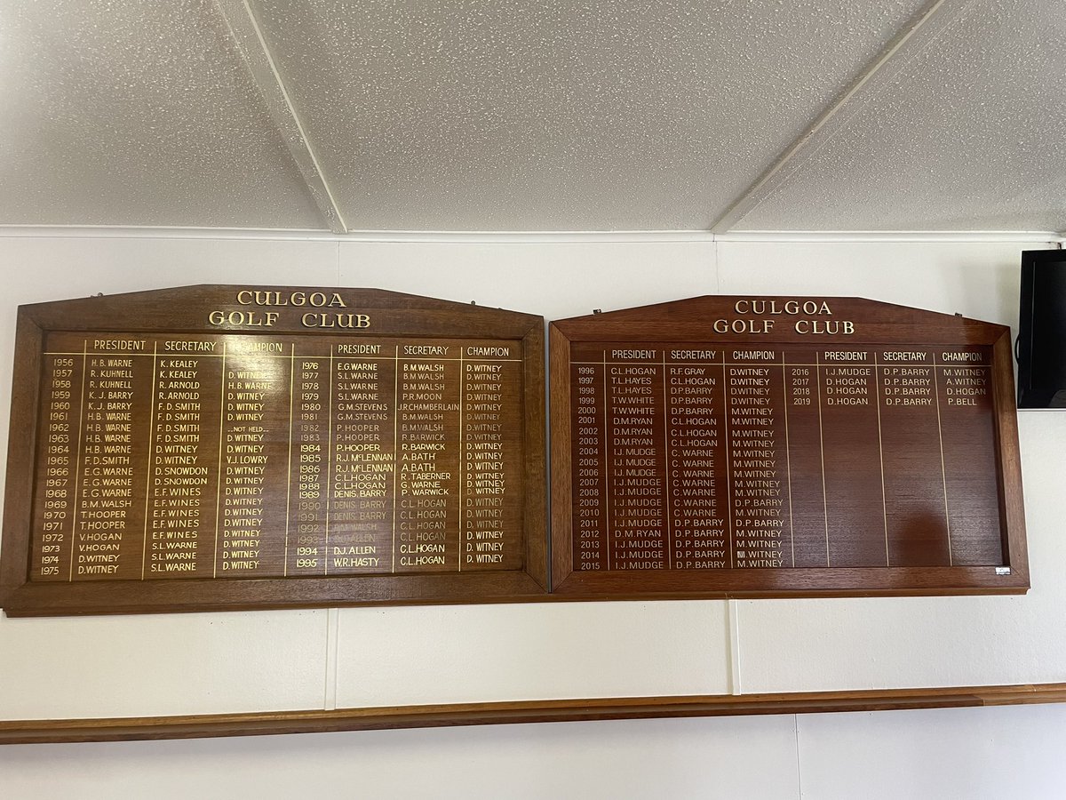 Culgoa Golf Club ⛳️ tweet media