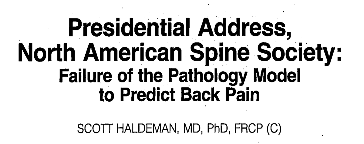 RodWhiteley's tweet photo. Continuing prep for @SMA_News  2023, looking now at  Spine (which I used to read) through the 1990's.
On my scale from "Bullshit" to "Checks Out" (with a "We still don't know" option) I'm giving this one a solid "Checks Out"
Back pain folk care to weigh in? https://t.co/YwQaZsPdSv