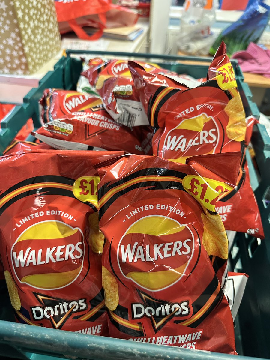 Huge thank you to @Morrisons #LatimerPark for #Donating all the crisps for Sports Day Lunches. They went down a treat #MakingaDifference supporting the #Community 🙏 😍