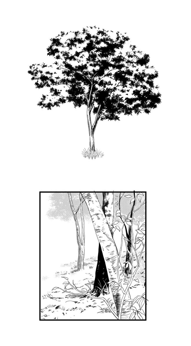 この木なんの木 漫画の木の 練習の木