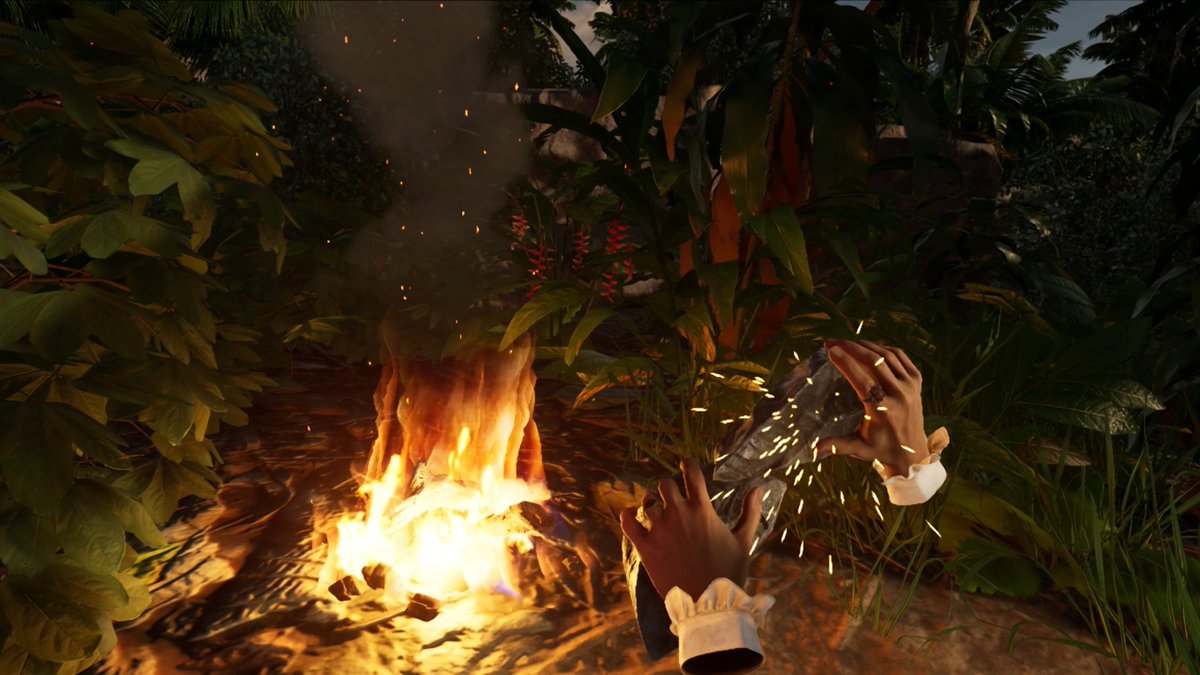 O! for a muse of fire, that would ascend the brightest heaven of invention 🪨💥🪨

#screenshotsaturday 

#BootstrapIsland #VR Playtest Keys will start via Discord this month! discord.gg/ueB4Jnd2bB