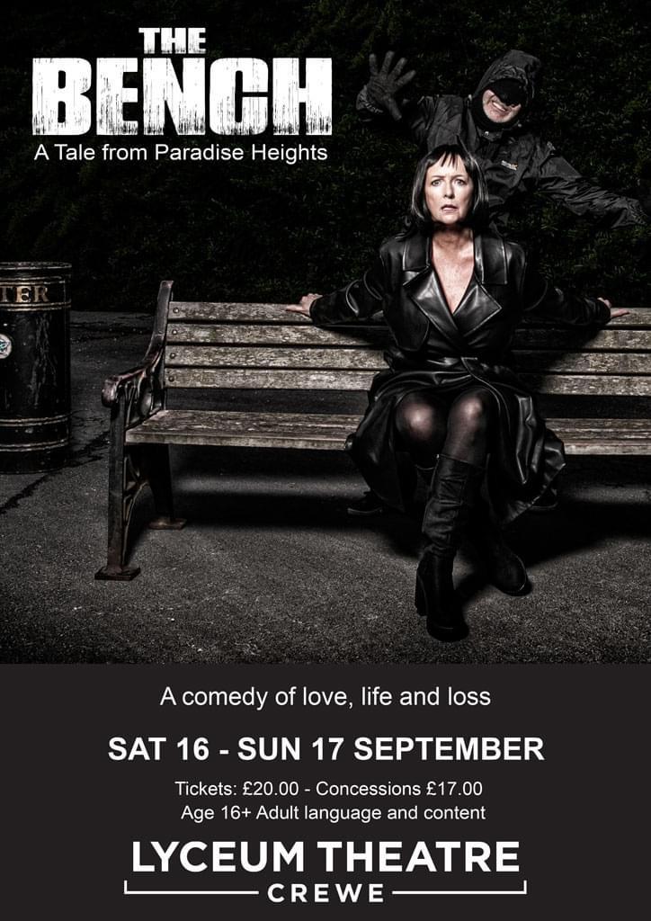 Randolph Tempest (@randytempest) on Twitter photo Gritty comedy drama #TheBench 🎭
is coming to <a href="/CreweLyceum/">Crewe Lyceum</a> for 3 shows! 16th/17th September (includes matinee show on 17th)
Don't miss it+ book NOW!
Tickets: crewelyceum.co.uk/Online/tickets…
<a href="/WhatsOnStage/">WhatsOnStage</a> <a href="/CheshireLiveCrw/">Cheshire Live - Crewe</a> <a href="/TheStage/">The Stage</a> <a href="/network_actor/">TheActorSupportNetwork 🇺🇦</a> <a href="/joe_sinful/">Last Straw Man</a> <a href="/D_McGinn_Photo/">Darren McGinn</a> <a href="/AtmoSounds/">Justin Wetherill</a> Gritty comedy drama #TheBench 🎭
is coming to <a href="/CreweLyceum/">Crewe Lyceum</a> for 3 shows! 16th/17th September (includes matinee show on 17th)
Don't miss it+ book NOW!
Tickets: crewelyceum.co.uk/Online/tickets…
<a href="/WhatsOnStage/">WhatsOnStage</a> <a href="/CheshireLiveCrw/">Cheshire Live - Crewe</a> <a href="/TheStage/">The Stage</a> <a href="/network_actor/">TheActorSupportNetwork 🇺🇦</a> <a href="/joe_sinful/">Last Straw Man</a> <a href="/D_McGinn_Photo/">Darren McGinn</a> <a href="/AtmoSounds/">Justin Wetherill</a>
