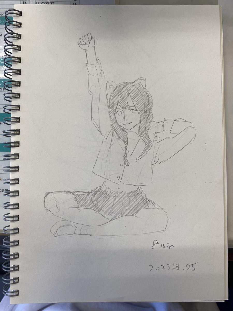 休憩がてらラクガキ 