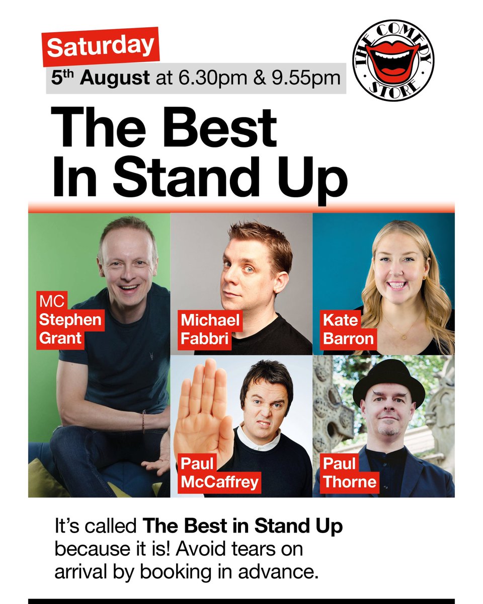 The Comedy Store, UK tweet media