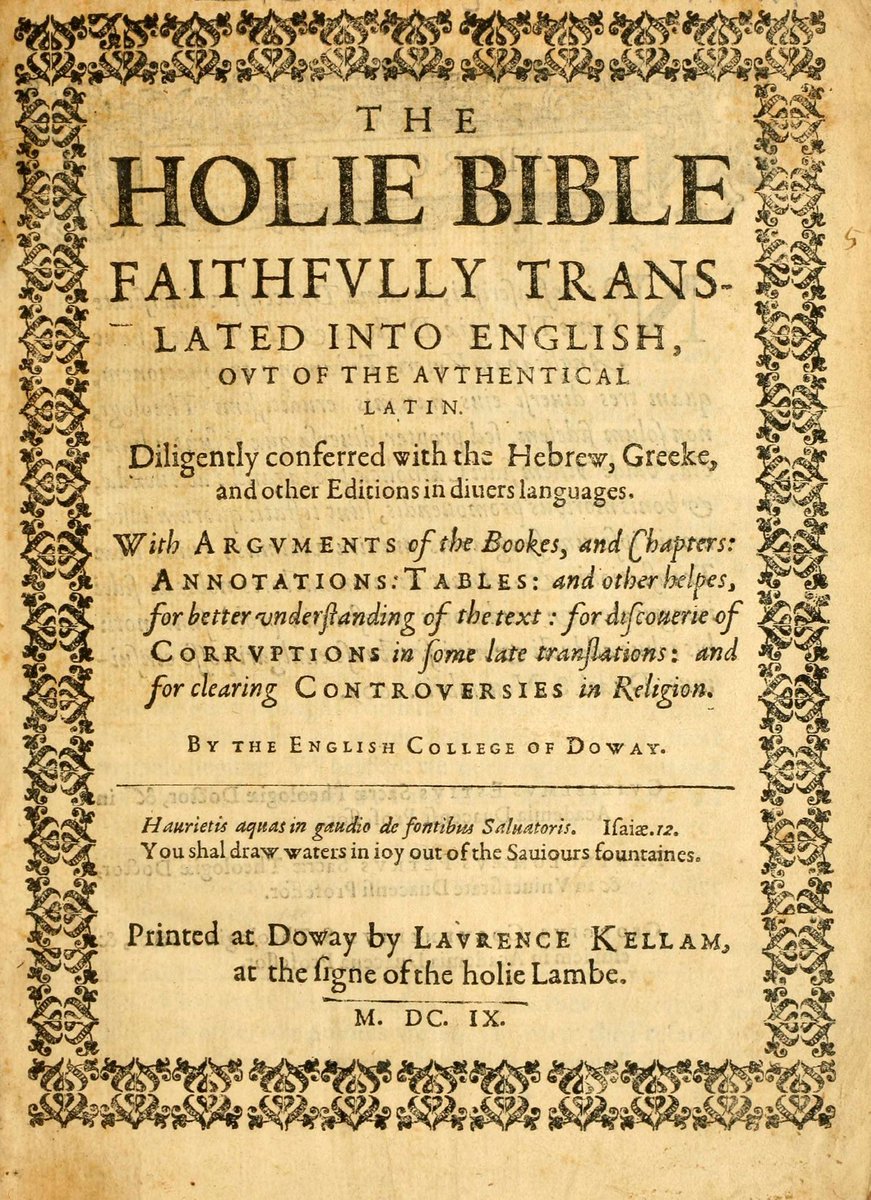 @bibleradioapp @Keith_J_Gaddy @TheLastDon222 @NBMUIG2 @faithwillsaveu The most genuine rendition, untouched and true to the original Hebrew, complete with no omissions or external interpretation.

The Douays Rheims.