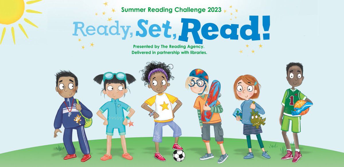 ArchibaldFirst's tweet photo. Ready, set, read! Have you signed up to this year's Summer Reading Challenge?
Which books have you read so far this holiday? Tell us which ones you would recommend.
@ToonLibraries #AFSreads https://t.co/L1yg99RBEV