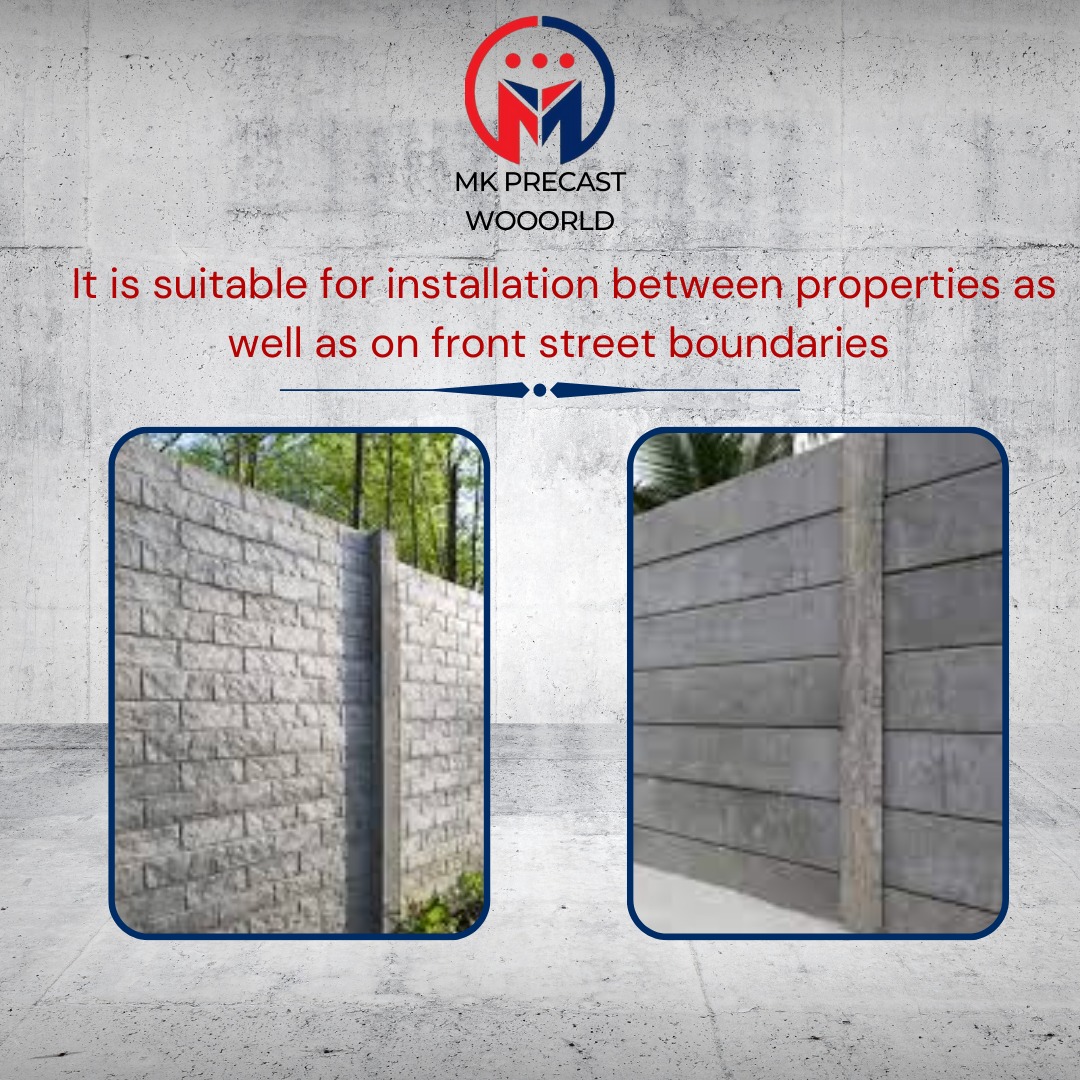 🏠  Perfect for Property Boundaries and Front Streets! 🌆🏞️

Looking to elevate the aesthetic and functionality of your property boundaries or front streets? Look no further! 

#MKPrecastWorld #PropertyBoundaries #FrontStreetElegance #VersatilePrecastSolutions #AestheticAppeal