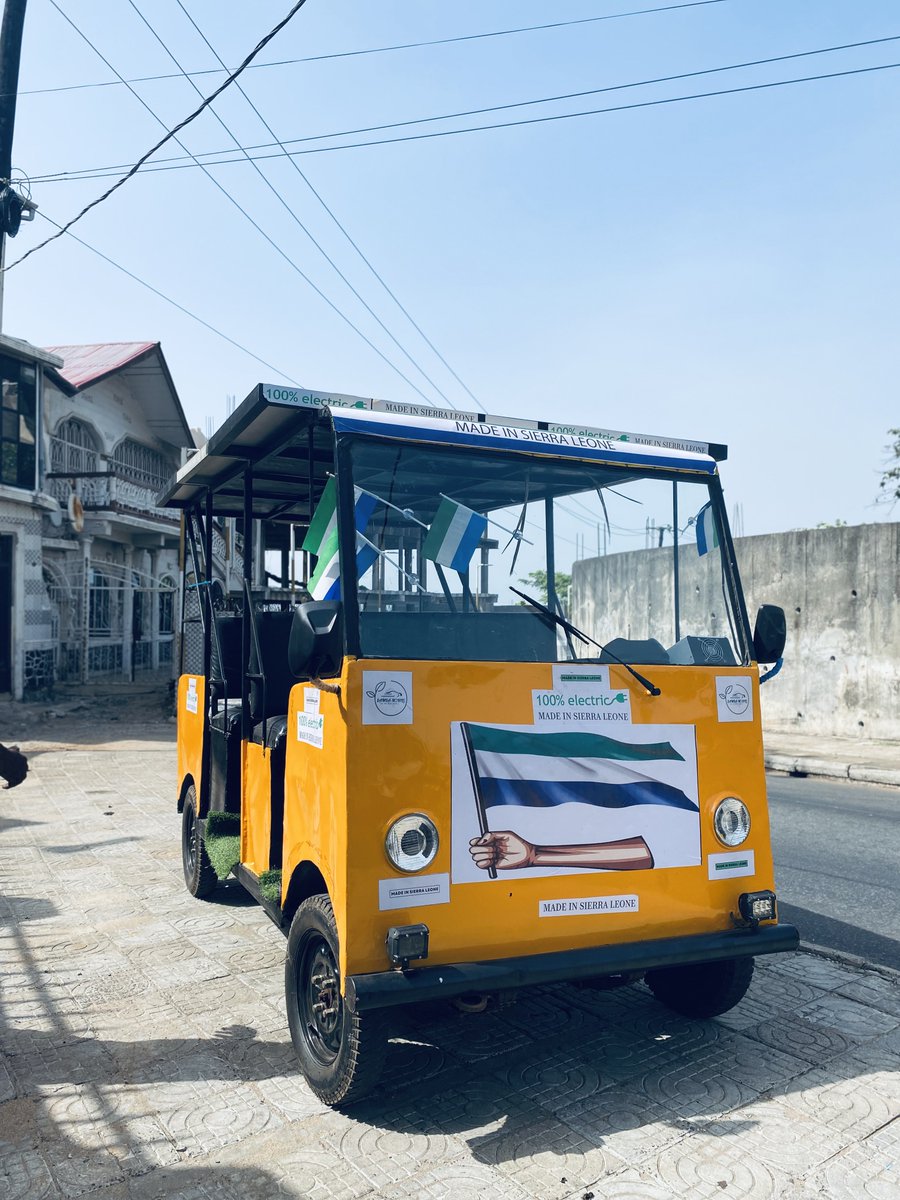 I am thrilled to announce that we won the prestigious OSVP National Grand Prize 2023! 🏆Our electric vehicles and retrofitting services are making a positive impact in Sierra Leone, and we're just getting started! Grateful to all who supported us on this journey.