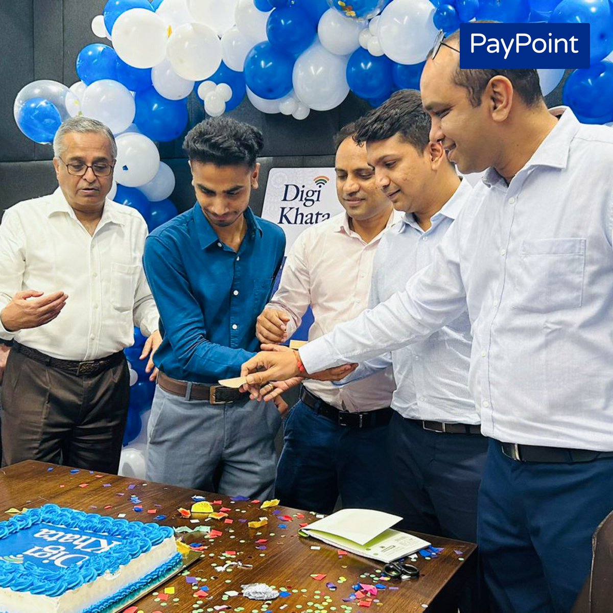 paypointindia's tweet photo. Celebrating the successful launch of Digikhata - our innovative financial solution!
Stay tuned for the unveiling of our revolutionary Digikhata, which will redefine your financial management experience.
#PayPoint #LaunchEvent #Digikhata #FinancialSolution #Innovation #Fintech https://t.co/4IBTGDuc2A