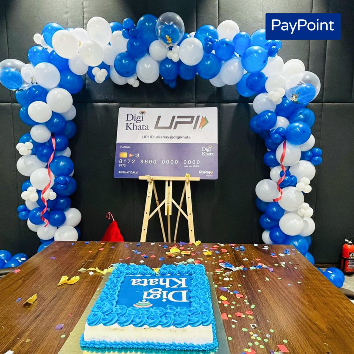 paypointindia's tweet photo. Celebrating the successful launch of Digikhata - our innovative financial solution!
Stay tuned for the unveiling of our revolutionary Digikhata, which will redefine your financial management experience.
#PayPoint #LaunchEvent #Digikhata #FinancialSolution #Innovation #Fintech https://t.co/4IBTGDuc2A