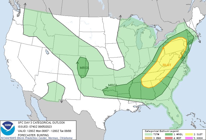NWS Storm Prediction Center tweet media