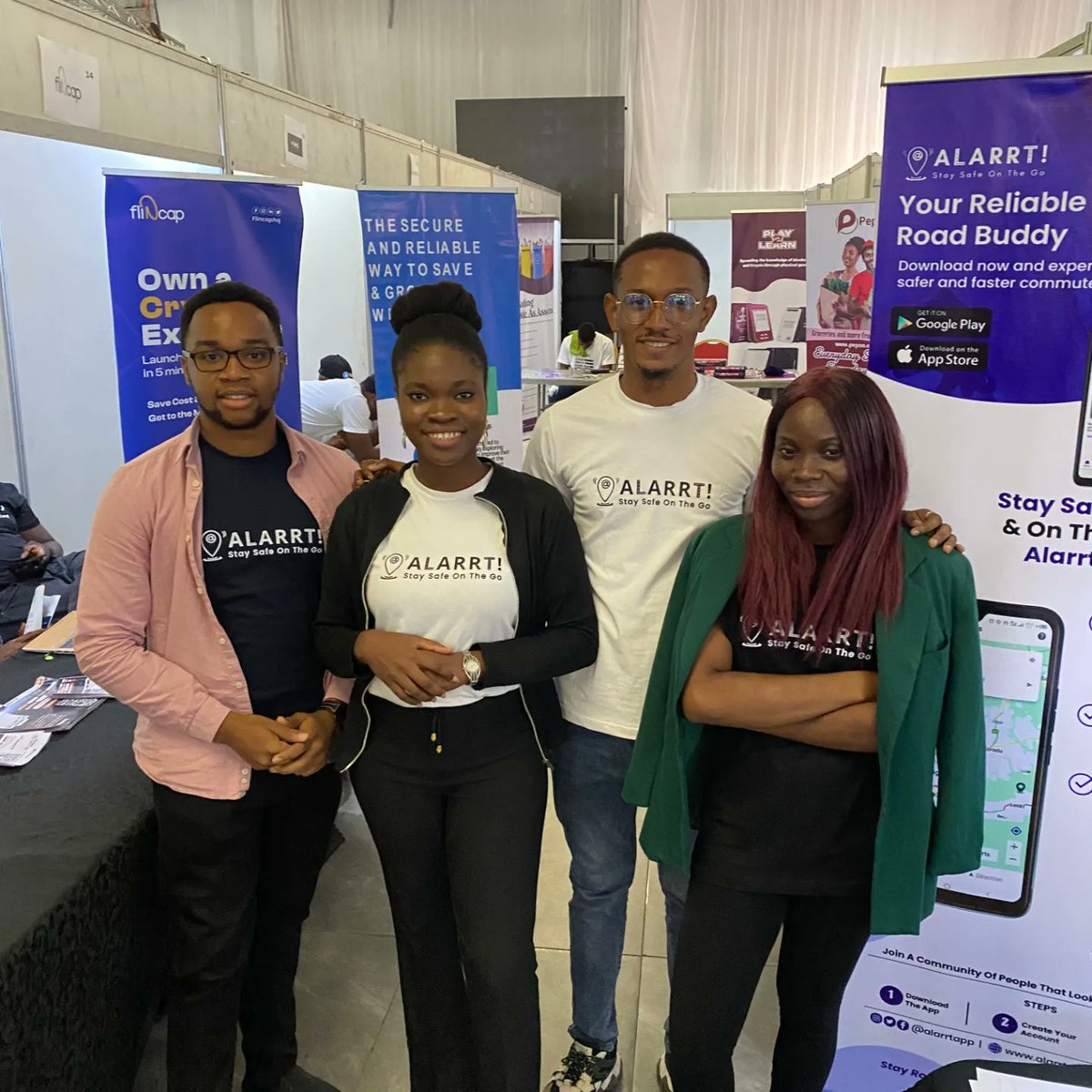 danieleziah's tweet photo. We had a fantastic time on Thursday at CIBIN Generation Next Forum where we exhibited and introduce our product software @alarrtapp to the deputy governor of Lagos state, the distinguished attendees and the amazing National Youth Service Corps in Lagos. https://t.co/PiZrhbxKPt