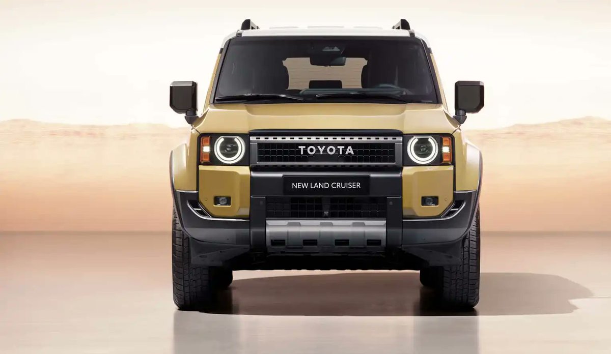 PluginCarHub's tweet photo. 2025 Toyota Land Cruiser 250: A New Era of Off-Roading Excellence
https://t.co/P4Srd6hxLP https://t.co/HGJF1ZePGP