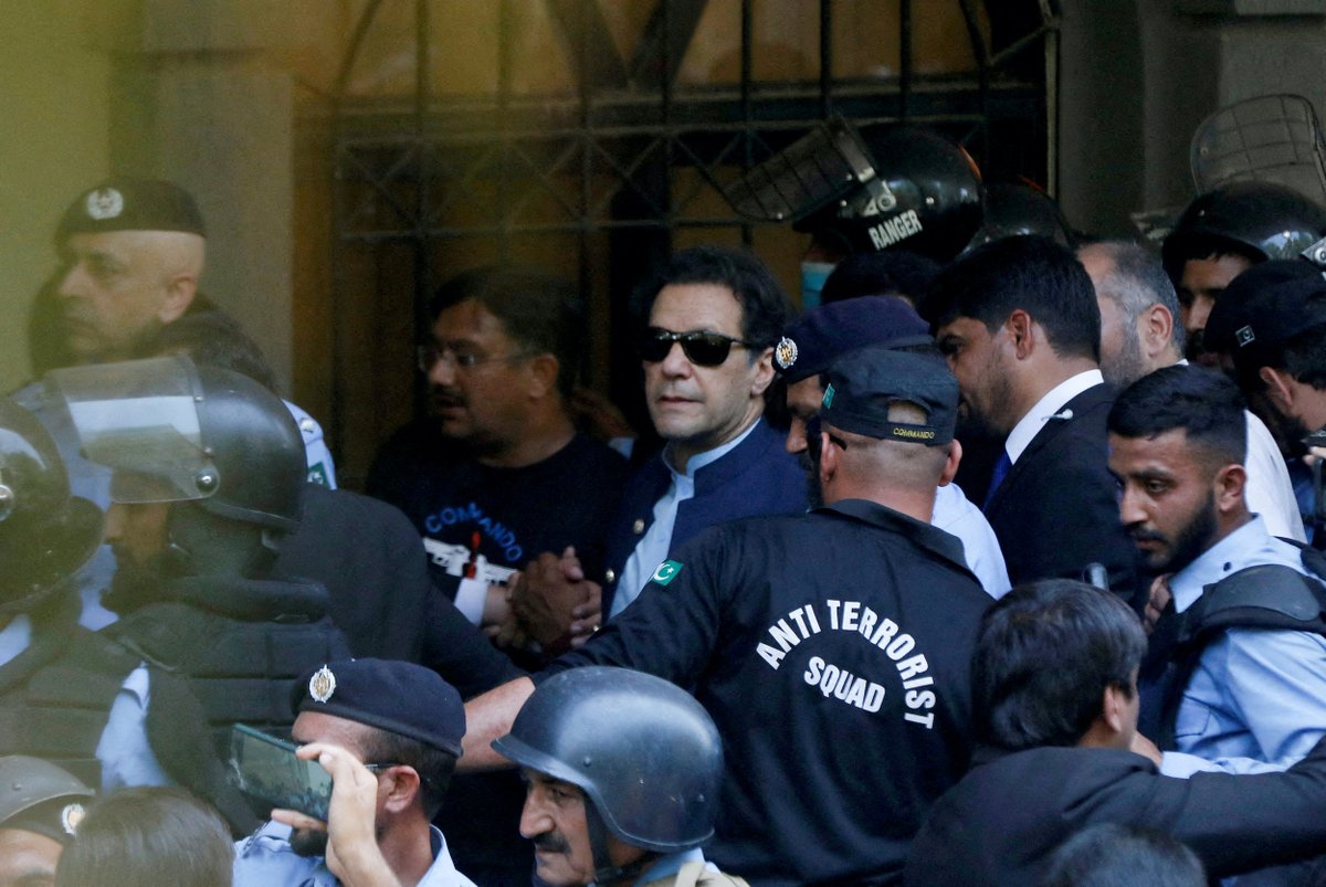 Pakistan trial court sentences former Prime Minister Imran Khan to 3 years in prison for illegally selling state gifts – local media