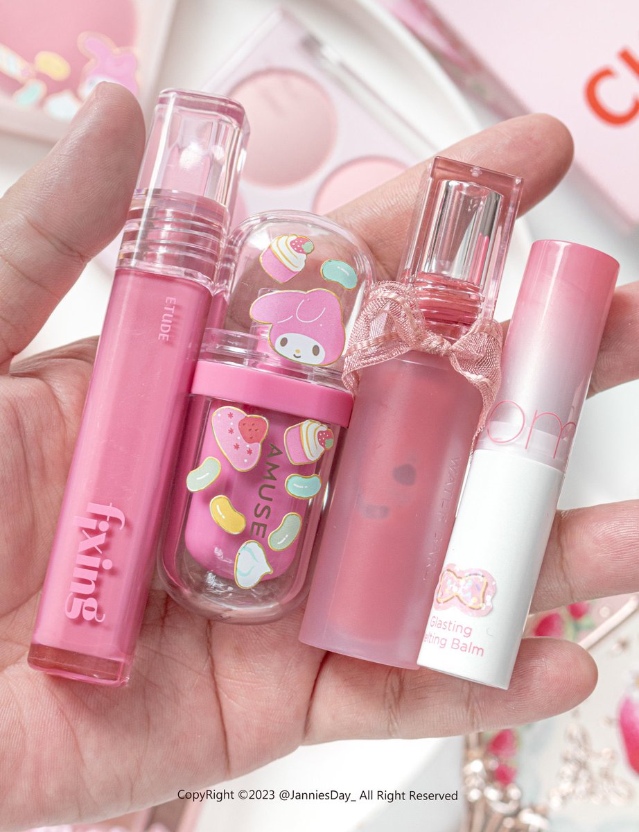 𓏔 ₊˚ 🩰อัพเดตเมคอัพชมพู Cool Tone ที่ชอบในช่วงนี้ แบบรวมทั้งหมด งานลิป ตา บลัช ป้ายยา 8.8 นี้เลย🩷☁✨