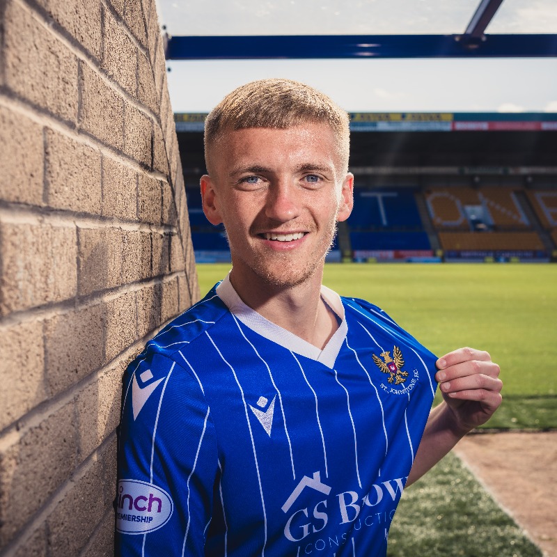StJohnstone's tweet photo. St Johnstone are delighted to announce that Welsh international Matthew Smith has joined on a 2-year deal from MK Dons.

The centre midfielder will wear the number 22 shirt and is available immediately for selection.

Welcome to McDiarmid Park, Matt! 💙

#SJFC |