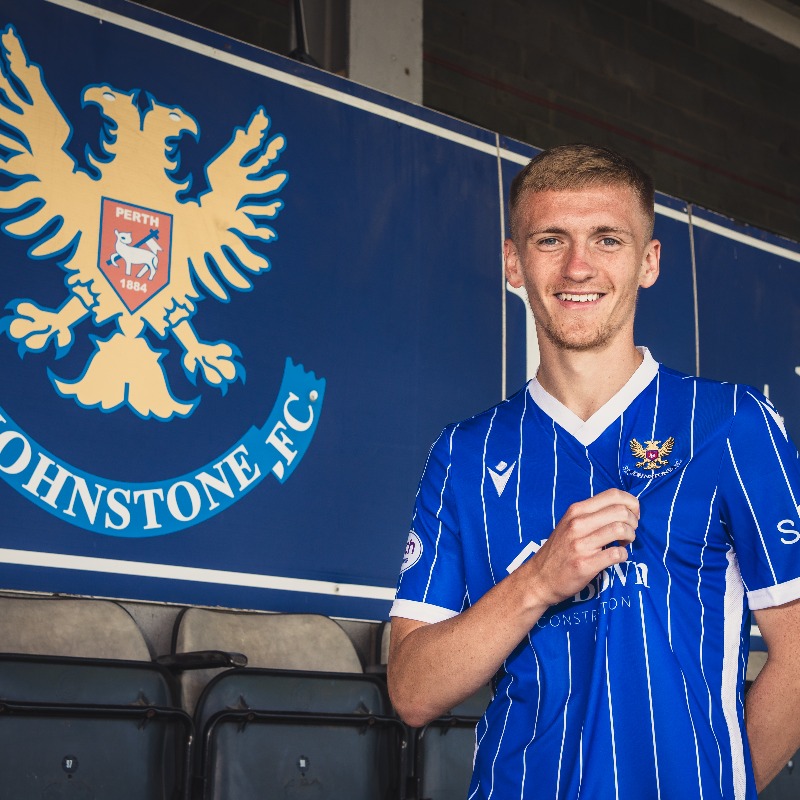 StJohnstone's tweet photo. St Johnstone are delighted to announce that Welsh international Matthew Smith has joined on a 2-year deal from MK Dons.

The centre midfielder will wear the number 22 shirt and is available immediately for selection.

Welcome to McDiarmid Park, Matt! 💙

#SJFC |