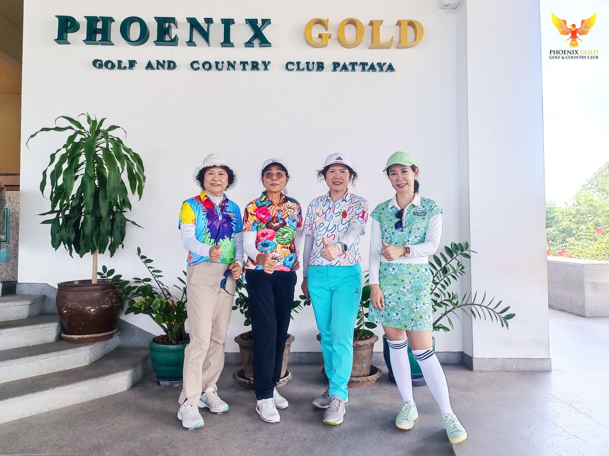PhoenixGoldGolf's tweet photo. ทางสนามกอล์ฟฟีนิกซ์โกลด์ กอล์ฟ แอนด์ คันทรี คลับ ขอขอบคุณ คุณเกศรา มัญชุศรี พร้อมคณะ ชมรมกอล์ฟ วตท. ที่มาออกรอบในวันหยุดนี้ค่ะ

Tel: 084-873-5363, 092-225-8449
Id Line: phoenixgoldgolf
https://t.co/Pvw4uaySK7
#Phoenixgoldgolf #pattaya #phoenixgold https://t.co/DVVZ2EZR0K