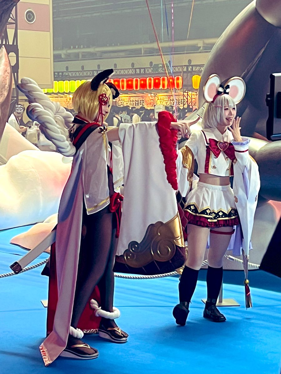 グラブル「2時くらいに撤収しました!!! 会場涼しかったし、コスプレかなり見れたし楽しかっ」|かずきひより@2/15FANBOX更新のイラスト