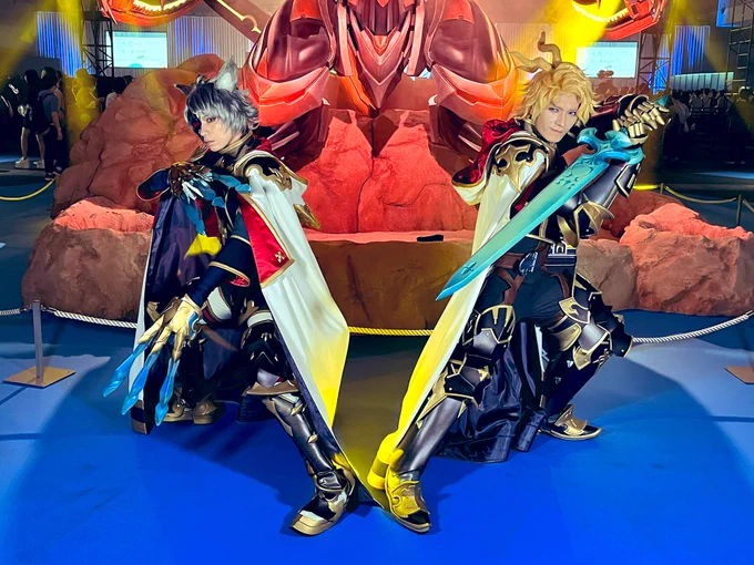 2時くらいに撤収しました!!! 会場涼しかったし、コスプレかなり見れたし楽しかった!久々にオタ活出来て元気になれたー ル・オーくん特に美しすぎてヤバかった笑 こないだの天井でとった9万の男は流石でした  次は本命パー様じーくん見てみたいわね!!!   #グラブルEXフェス2023
