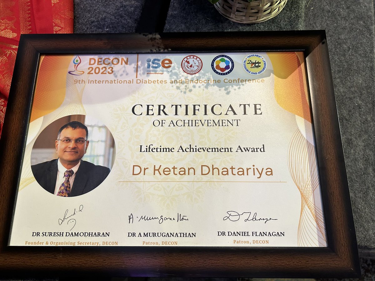 ketandhatariya's tweet image. I’ve never received one of these before. Thank you #DECON 🙏