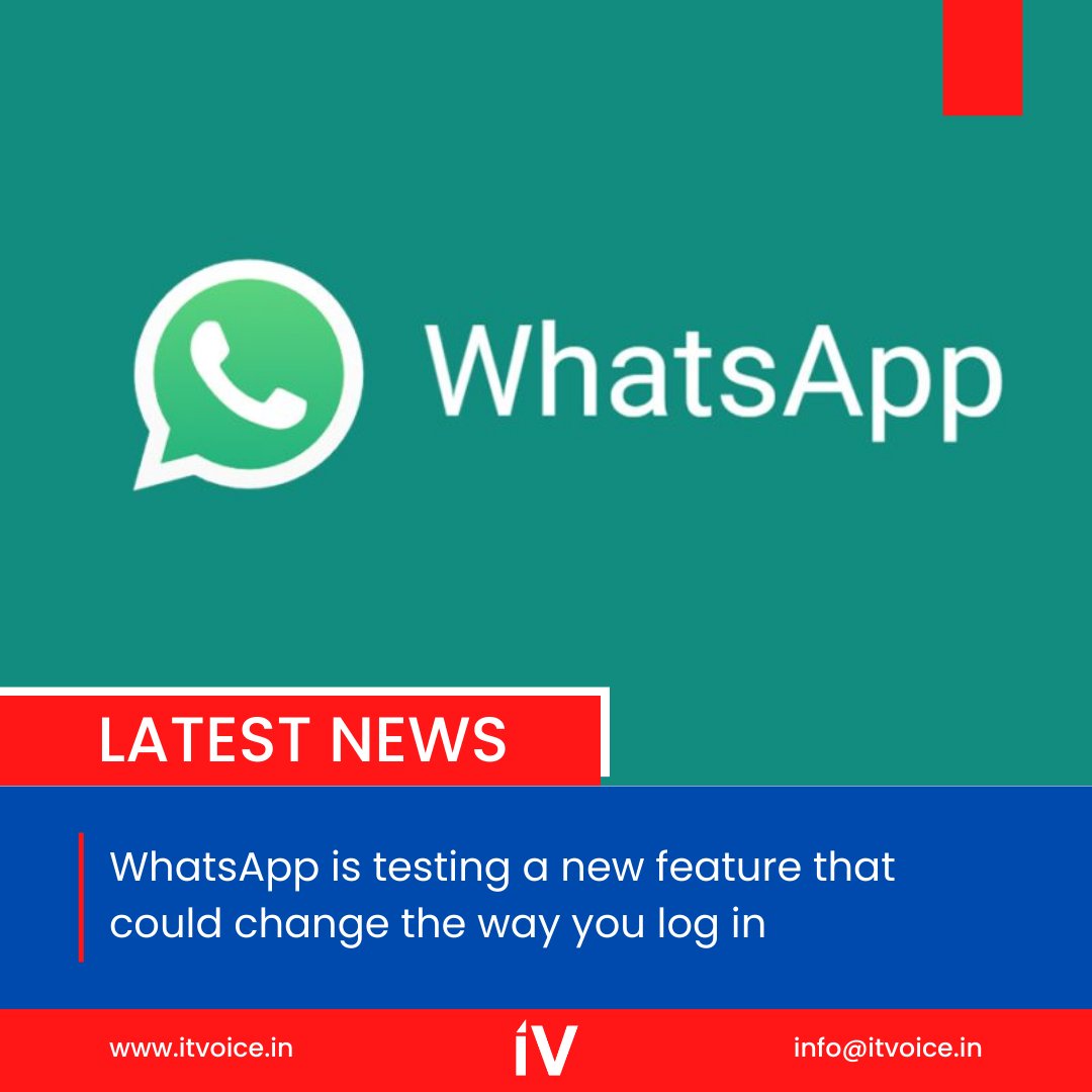 itvoice's tweet image. WhatsApp has been consistently introducing new security and privacy features in recent times, and it seems they are now working on another feature that could simplify account verification for users. 

#WhatsApp #AccountVerification #EmailLogin #SecurityFeatures #PrivacyOptions