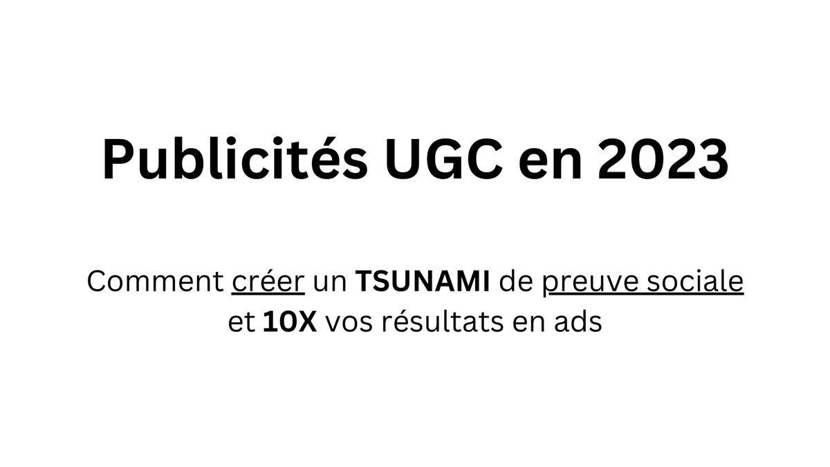 khungpile's tweet photo. Depuis fin 2019, j’ai dépensé plus de 3 millions en publicité UGC pour ma marque e-commerce

Voici mon retour d’expérience :

✅7 types d’UGC sous-exploités qui CARTONNENT toujours en 2023

❌3 erreurs FACILES À ÉVITER qui massacrent les résultats d’un UGC

Value Thread 🧵