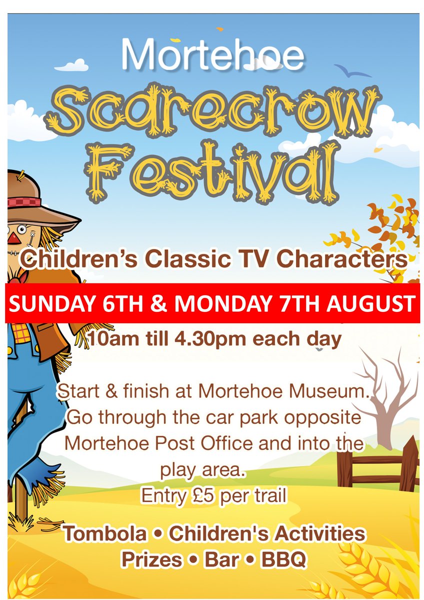WoolacombeTIC's tweet photo. Remember, Mortehoe Scarecrow Festival is now Sunday & Monday, not today as originally planned, due to strong winds forecast today! #mortehoe #mortehoescarecrowfestival #woolacombe #norhdevon https://t.co/8jbBotMTYl