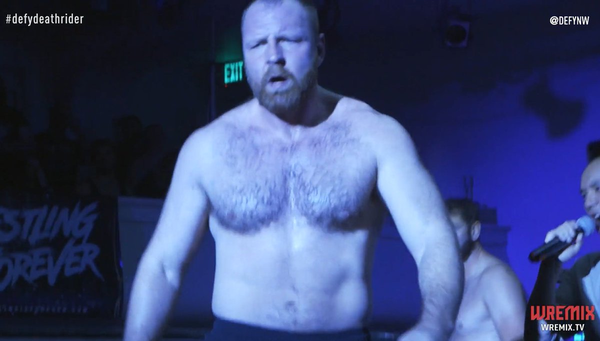 MikeGuylee's tweet photo. Jon Moxley vs.  Artemis Spencer

Damn ... absolut great main event between Mox and Artemis!!!

I really liked the chemistry the two had in tge ring!!!

Also a great speech after the match!!!

#DefyDeathRider https://t.co/9JqEsbyXvB