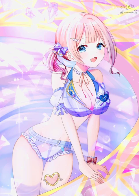 ほなちゃんの衣装水着化  #prsk_FA