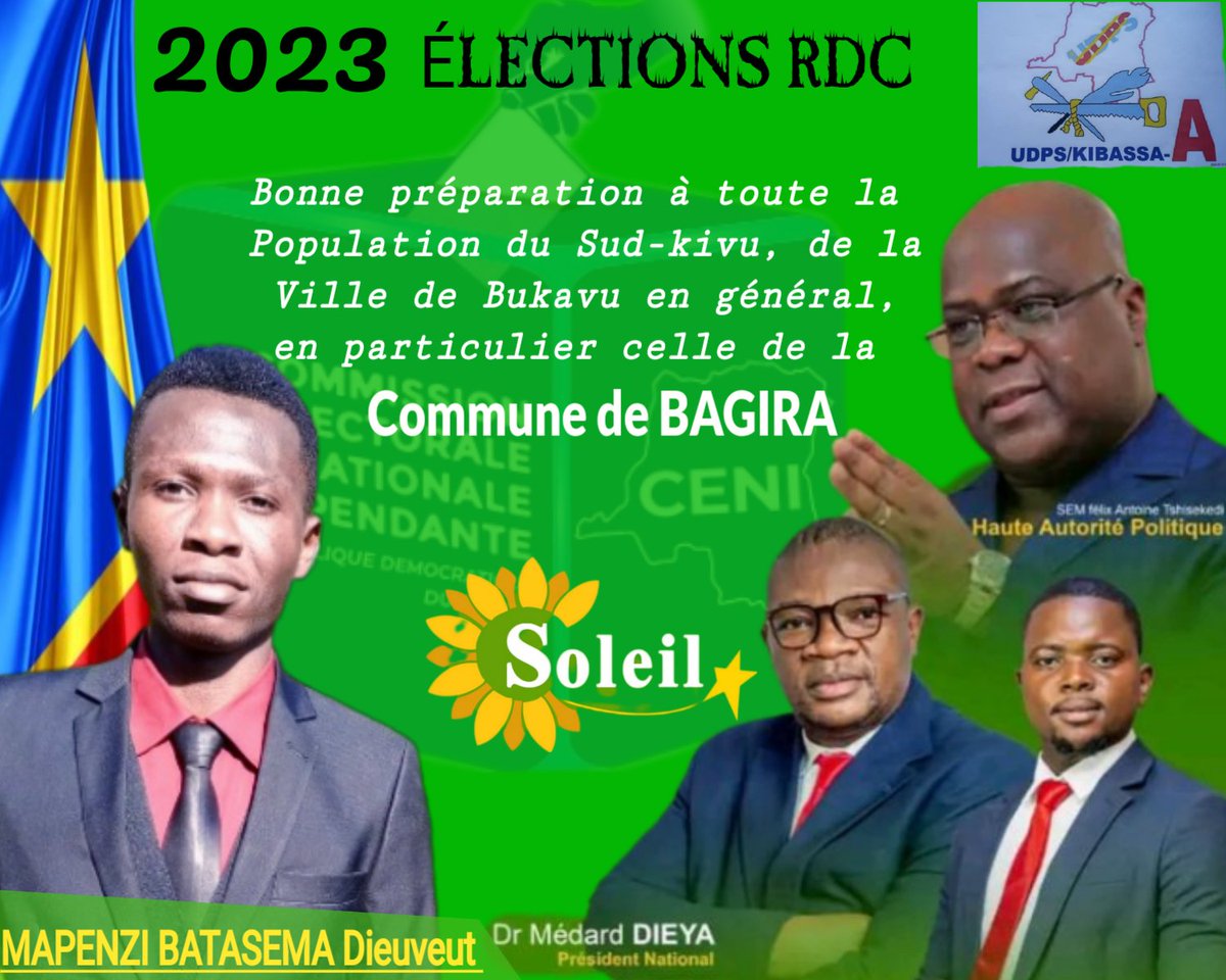 DieuveutMap's tweet photo. Nos valeurs, tout notre potentiel doivent être mises en pratique pour apporter notre meilleure contribution à la demande de notre population,..
La paix, la sécurité alimentaire, un environnement sain, emplois, et tout pour un Avenir Meilleur du Congo R.D...
Soyons forts unis https://t.co/Mqo39GwBoi