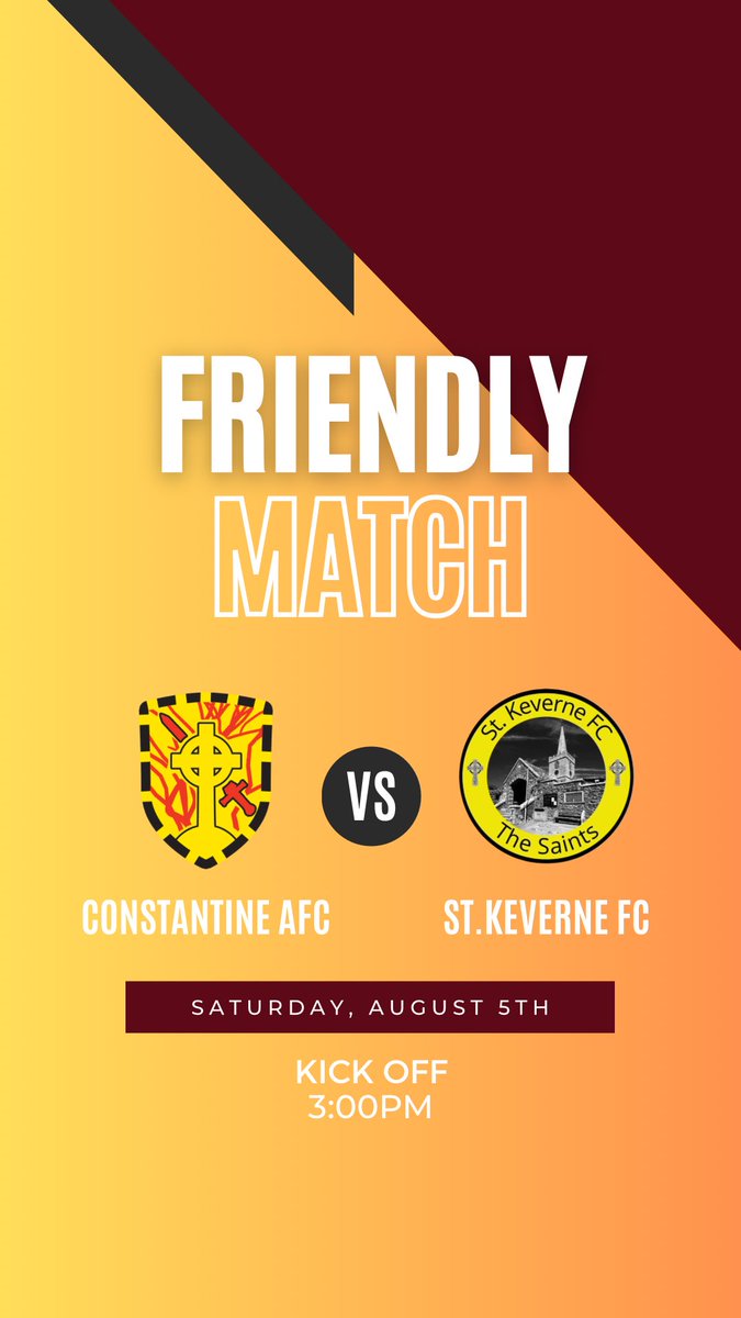 Match Day! 💛

We host St.Keverne for our first friendly this afternoon, see you there for a windy affair! 💨